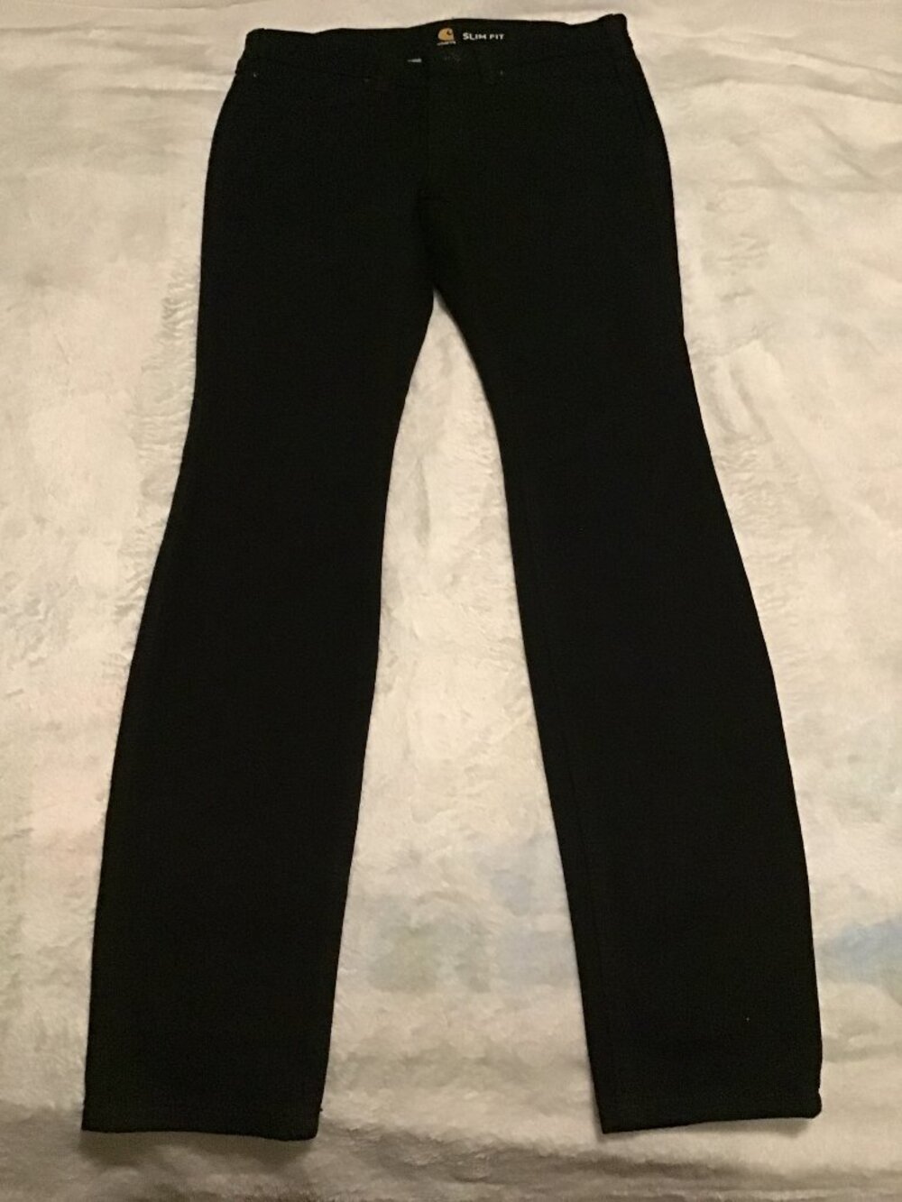 👖 Carhartt Women’s Black Slim Fit Jeans – Size 2